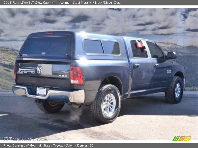 Maximum Steel Metallic / Black/Diesel Gray 2013 Ram 1500 SLT Crew Cab 4x4