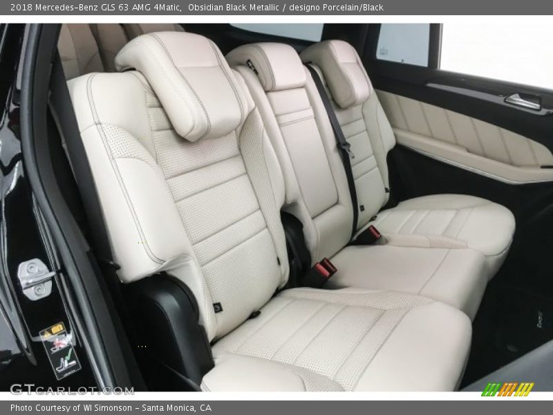 Rear Seat of 2018 GLS 63 AMG 4Matic