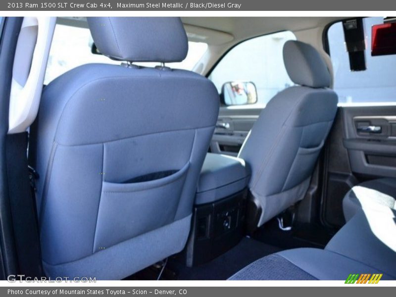 Maximum Steel Metallic / Black/Diesel Gray 2013 Ram 1500 SLT Crew Cab 4x4