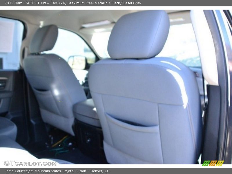 Maximum Steel Metallic / Black/Diesel Gray 2013 Ram 1500 SLT Crew Cab 4x4