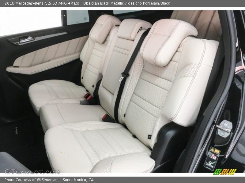 Rear Seat of 2018 GLS 63 AMG 4Matic