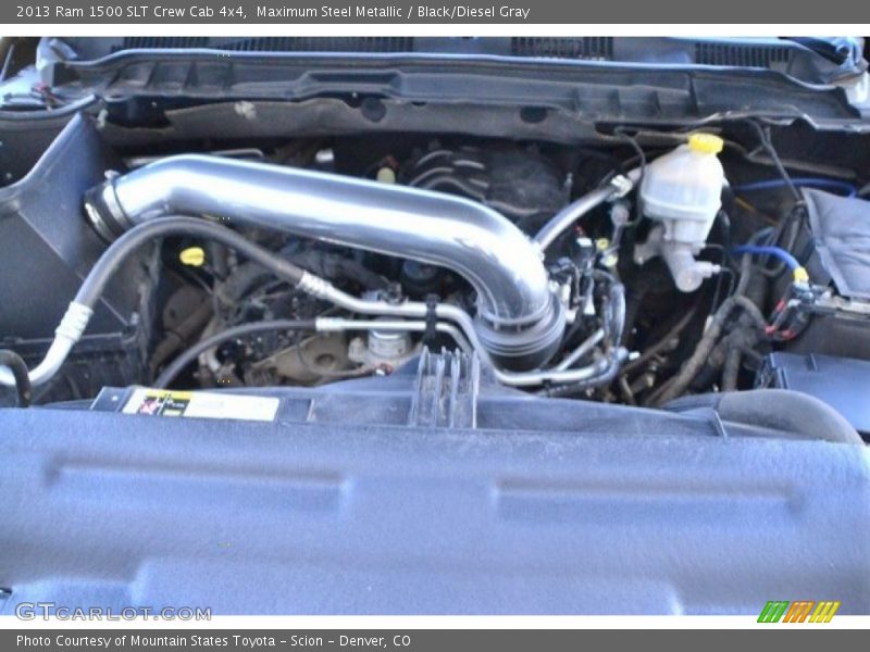 Maximum Steel Metallic / Black/Diesel Gray 2013 Ram 1500 SLT Crew Cab 4x4
