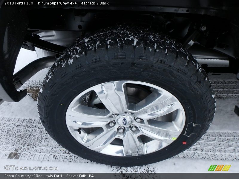 Magnetic / Black 2018 Ford F150 Platinum SuperCrew 4x4
