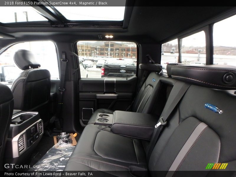 Magnetic / Black 2018 Ford F150 Platinum SuperCrew 4x4