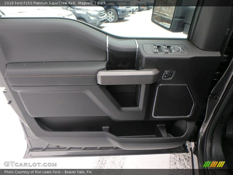 Magnetic / Black 2018 Ford F150 Platinum SuperCrew 4x4