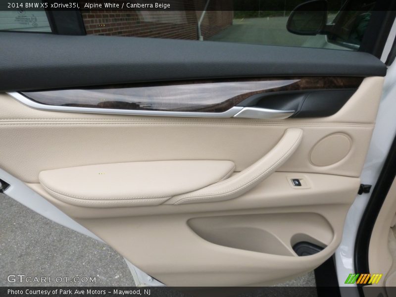 Alpine White / Canberra Beige 2014 BMW X5 xDrive35i