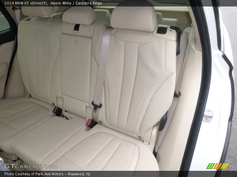 Alpine White / Canberra Beige 2014 BMW X5 xDrive35i