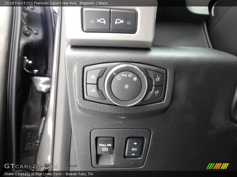 Magnetic / Black 2018 Ford F150 Platinum SuperCrew 4x4