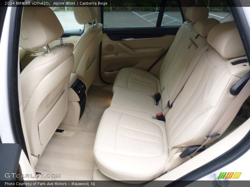Alpine White / Canberra Beige 2014 BMW X5 xDrive35i