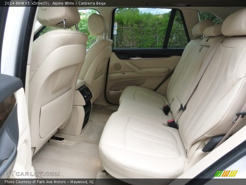 Alpine White / Canberra Beige 2014 BMW X5 xDrive35i
