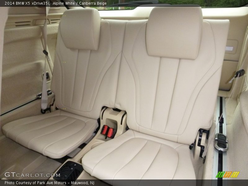 Alpine White / Canberra Beige 2014 BMW X5 xDrive35i