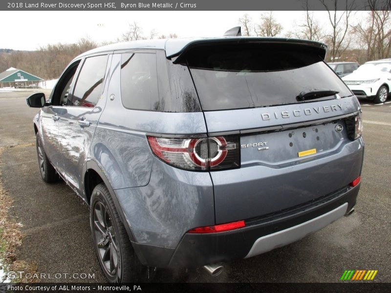 Byron Blue Metallic / Cirrus 2018 Land Rover Discovery Sport HSE