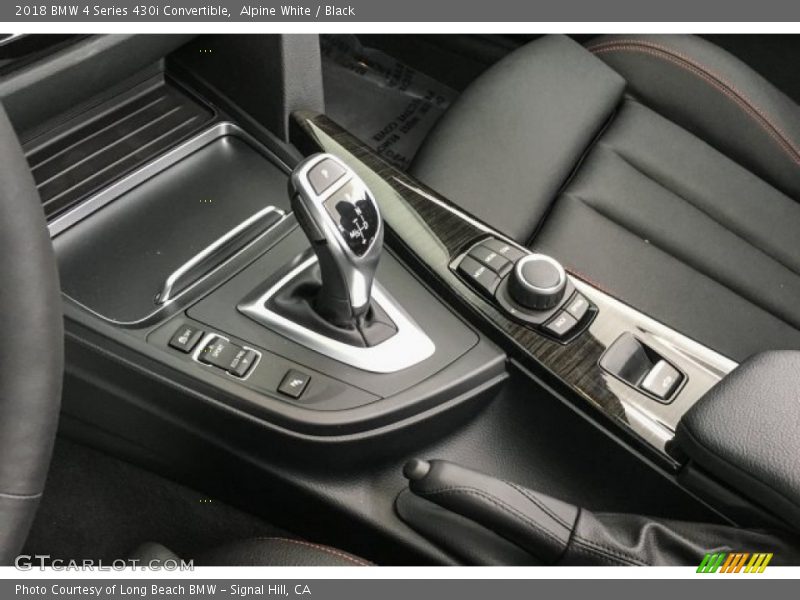 Alpine White / Black 2018 BMW 4 Series 430i Convertible