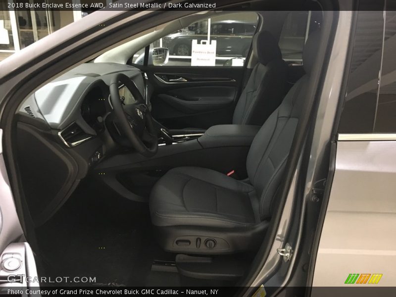 Satin Steel Metallic / Dark Galvanized 2018 Buick Enclave Essence AWD