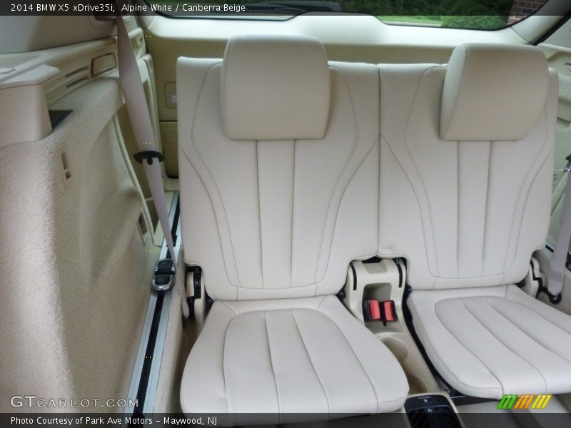 Alpine White / Canberra Beige 2014 BMW X5 xDrive35i