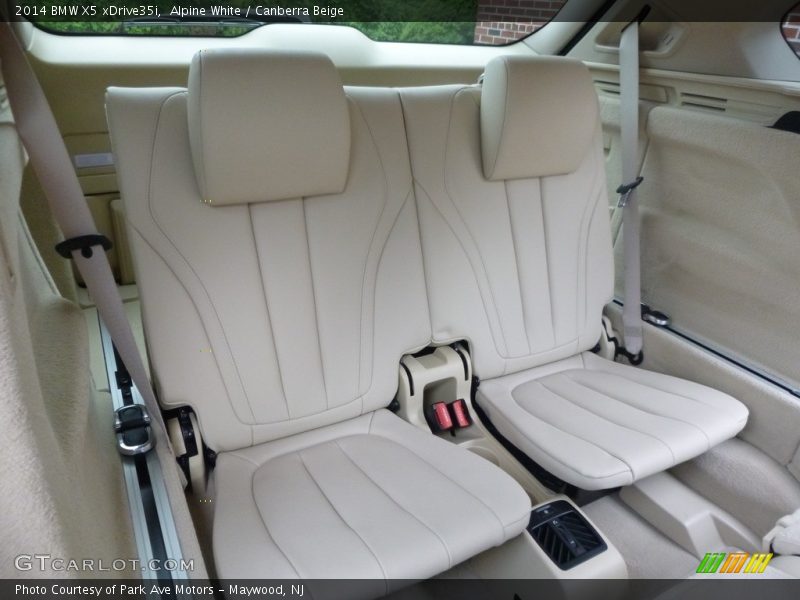 Alpine White / Canberra Beige 2014 BMW X5 xDrive35i