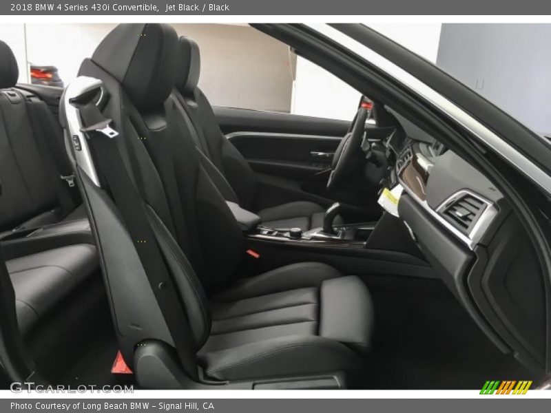 Jet Black / Black 2018 BMW 4 Series 430i Convertible