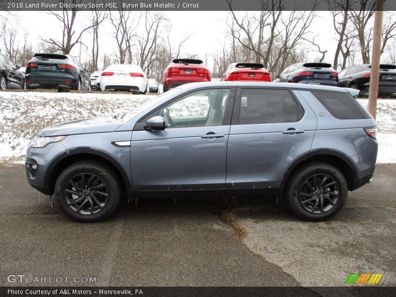 Byron Blue Metallic / Cirrus 2018 Land Rover Discovery Sport HSE