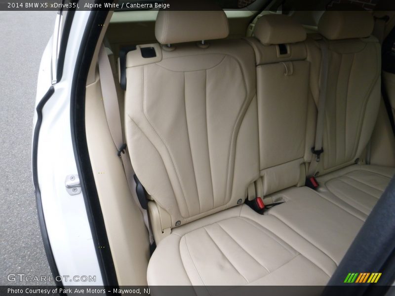 Alpine White / Canberra Beige 2014 BMW X5 xDrive35i