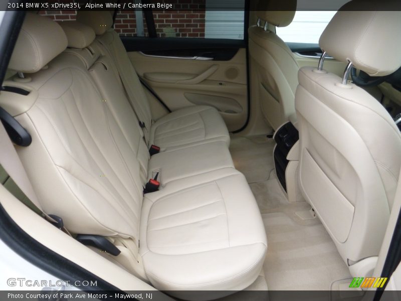 Alpine White / Canberra Beige 2014 BMW X5 xDrive35i