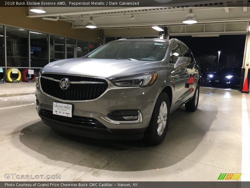 Pepperdust Metallic / Dark Galvanized 2018 Buick Enclave Essence AWD