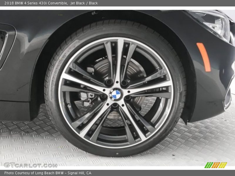 Jet Black / Black 2018 BMW 4 Series 430i Convertible