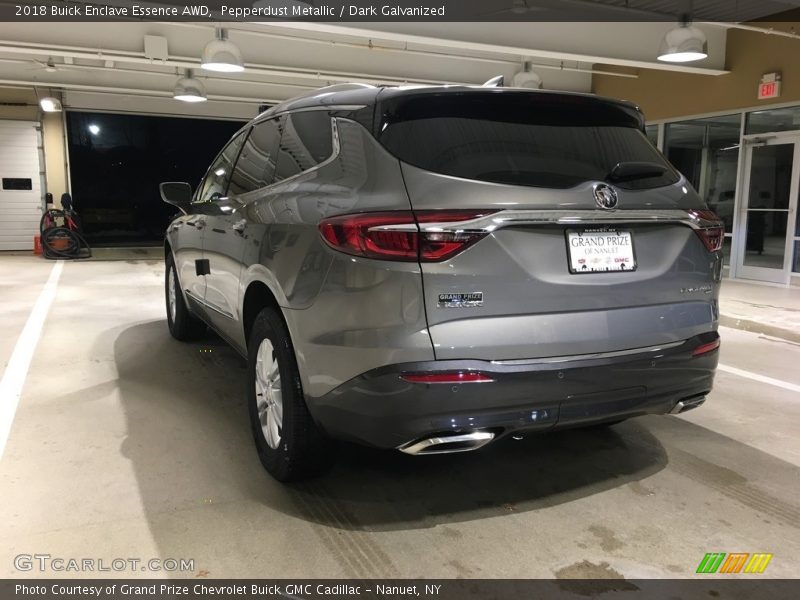 Pepperdust Metallic / Dark Galvanized 2018 Buick Enclave Essence AWD