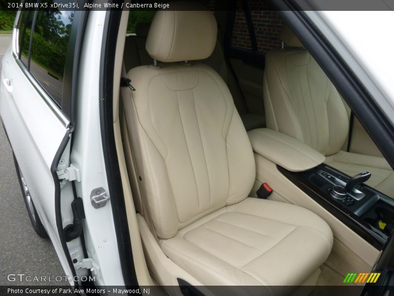 Alpine White / Canberra Beige 2014 BMW X5 xDrive35i