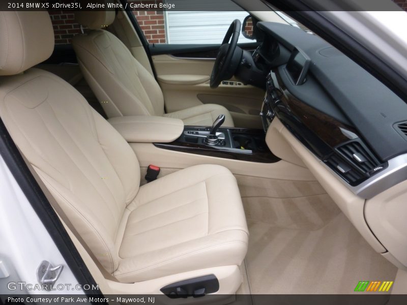 Alpine White / Canberra Beige 2014 BMW X5 xDrive35i