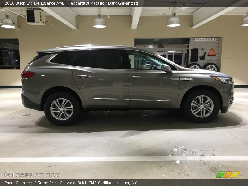 Pepperdust Metallic / Dark Galvanized 2018 Buick Enclave Essence AWD