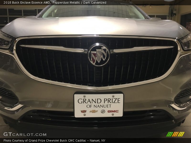 Pepperdust Metallic / Dark Galvanized 2018 Buick Enclave Essence AWD