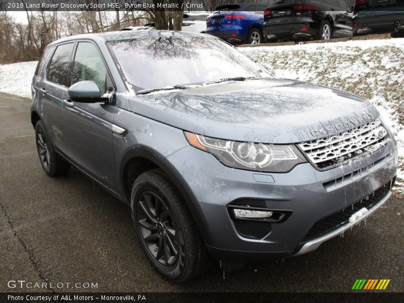 Byron Blue Metallic / Cirrus 2018 Land Rover Discovery Sport HSE