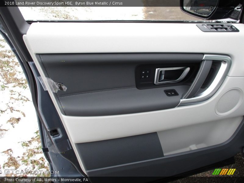Byron Blue Metallic / Cirrus 2018 Land Rover Discovery Sport HSE