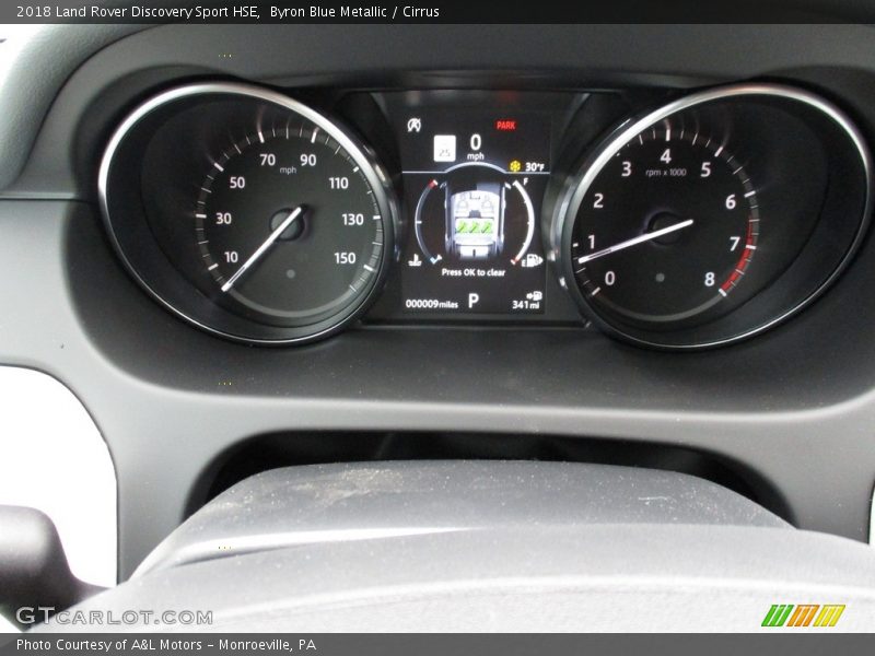 Byron Blue Metallic / Cirrus 2018 Land Rover Discovery Sport HSE