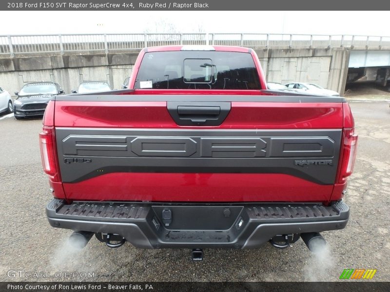  2018 F150 SVT Raptor SuperCrew 4x4 Ruby Red