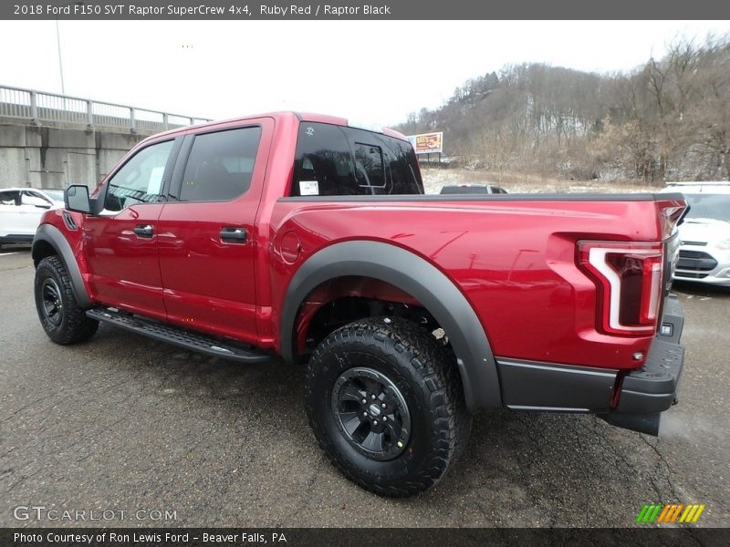 Ruby Red / Raptor Black 2018 Ford F150 SVT Raptor SuperCrew 4x4