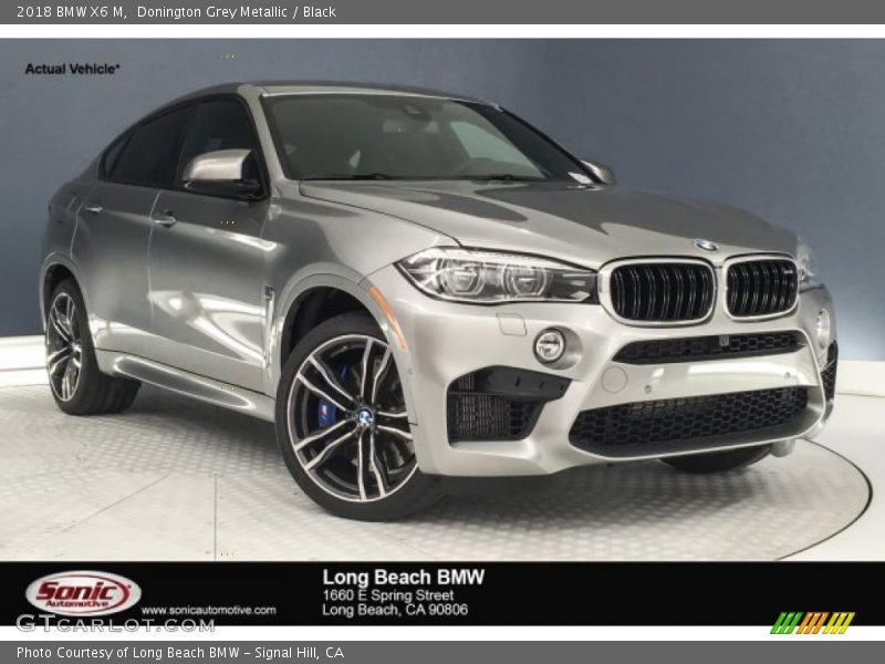 Donington Grey Metallic / Black 2018 BMW X6 M