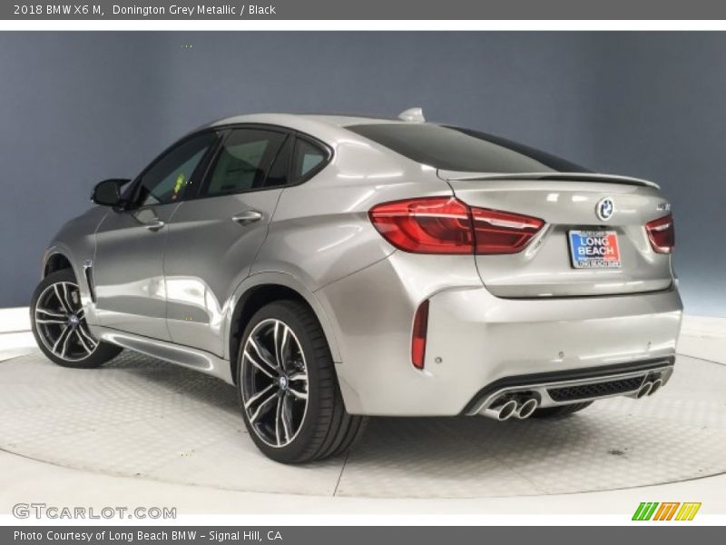 Donington Grey Metallic / Black 2018 BMW X6 M