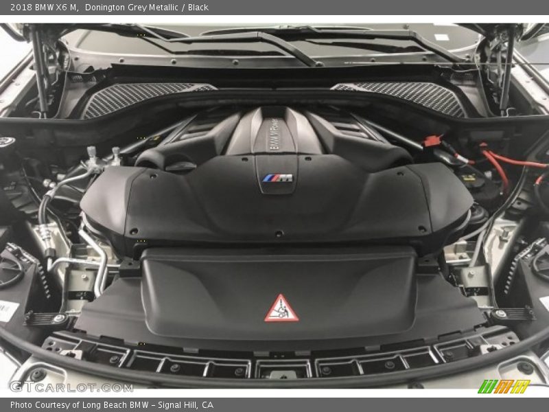 Donington Grey Metallic / Black 2018 BMW X6 M