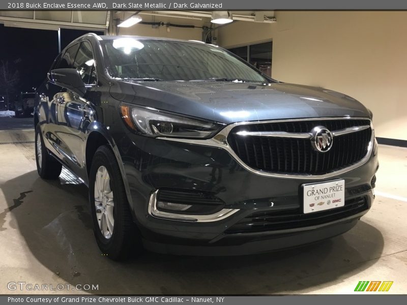 Dark Slate Metallic / Dark Galvanized 2018 Buick Enclave Essence AWD