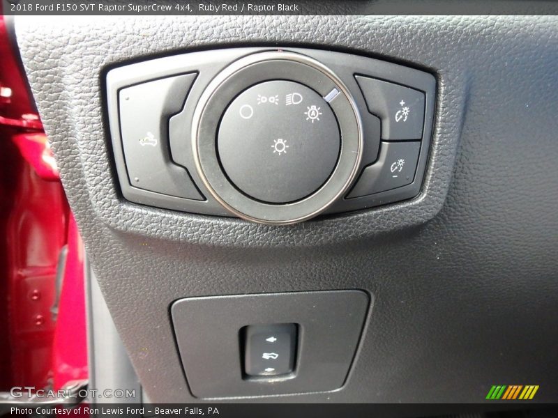 Controls of 2018 F150 SVT Raptor SuperCrew 4x4