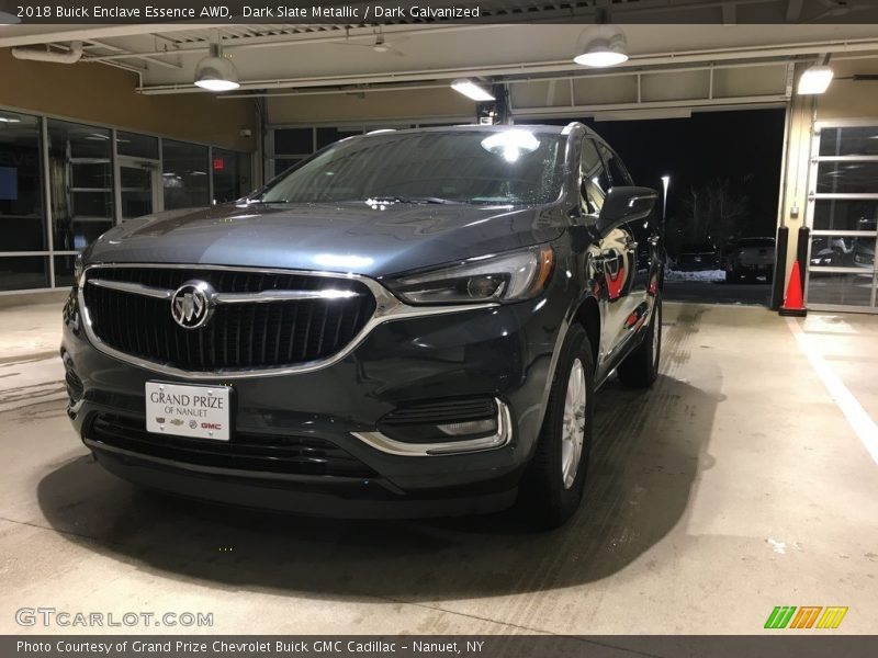 Dark Slate Metallic / Dark Galvanized 2018 Buick Enclave Essence AWD