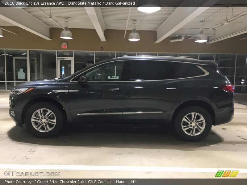 Dark Slate Metallic / Dark Galvanized 2018 Buick Enclave Essence AWD