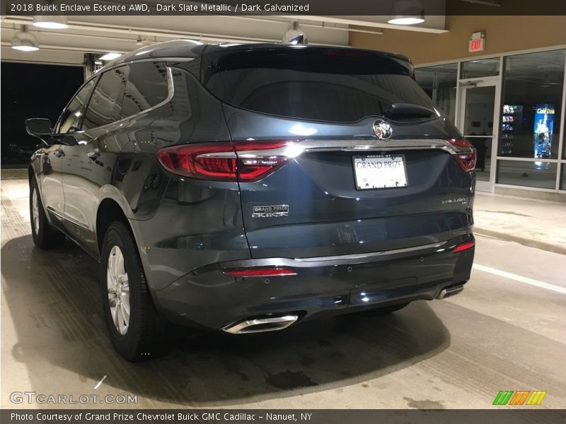 Dark Slate Metallic / Dark Galvanized 2018 Buick Enclave Essence AWD