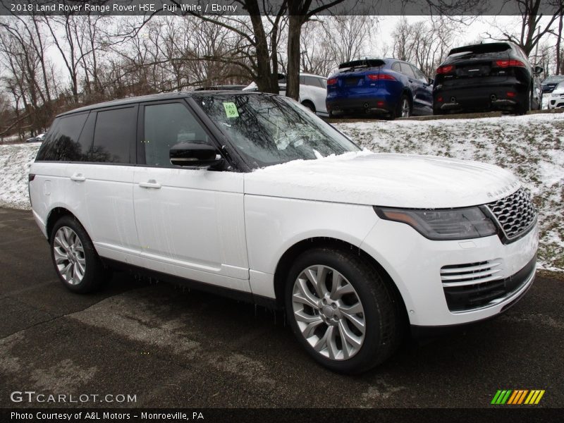 Fuji White / Ebony 2018 Land Rover Range Rover HSE