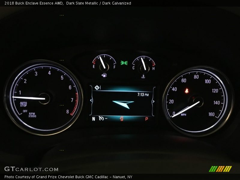 Dark Slate Metallic / Dark Galvanized 2018 Buick Enclave Essence AWD