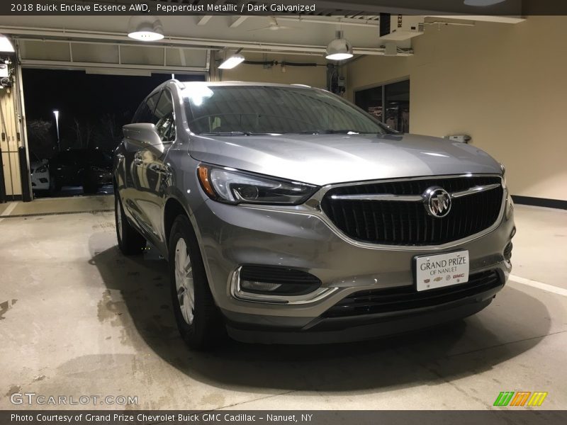 Pepperdust Metallic / Dark Galvanized 2018 Buick Enclave Essence AWD