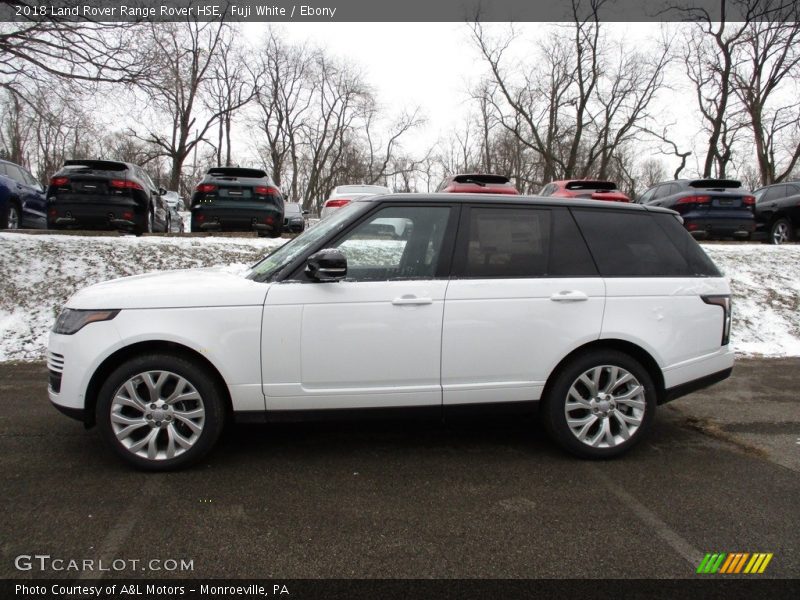 Fuji White / Ebony 2018 Land Rover Range Rover HSE
