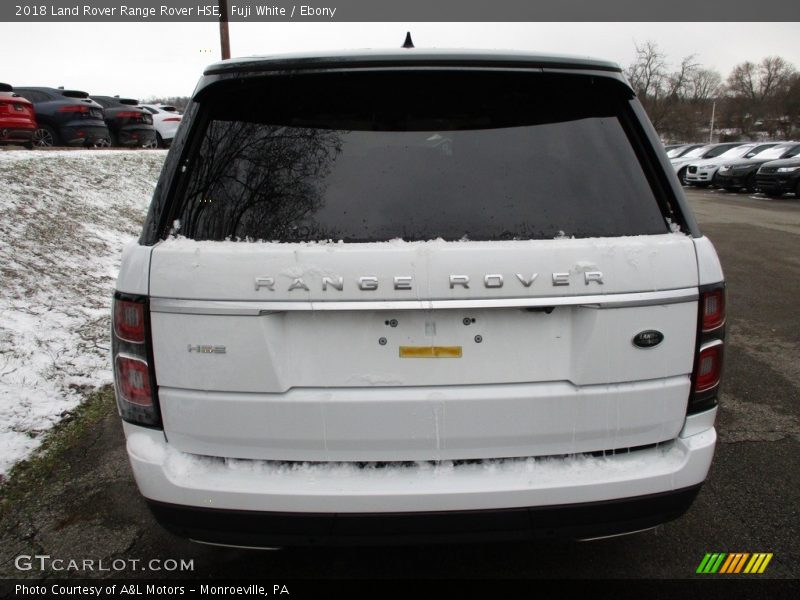 Fuji White / Ebony 2018 Land Rover Range Rover HSE