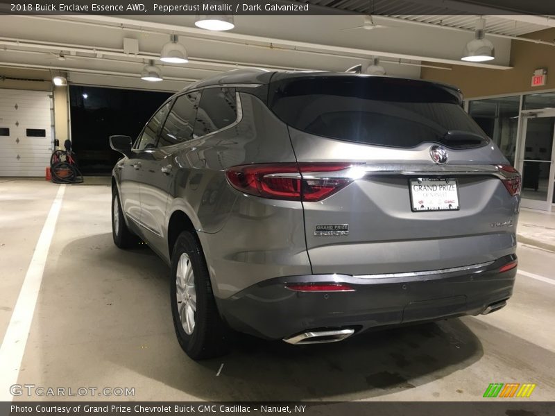 Pepperdust Metallic / Dark Galvanized 2018 Buick Enclave Essence AWD